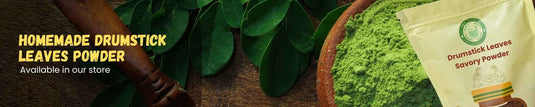 Homemade Drumstick Leaves Powder