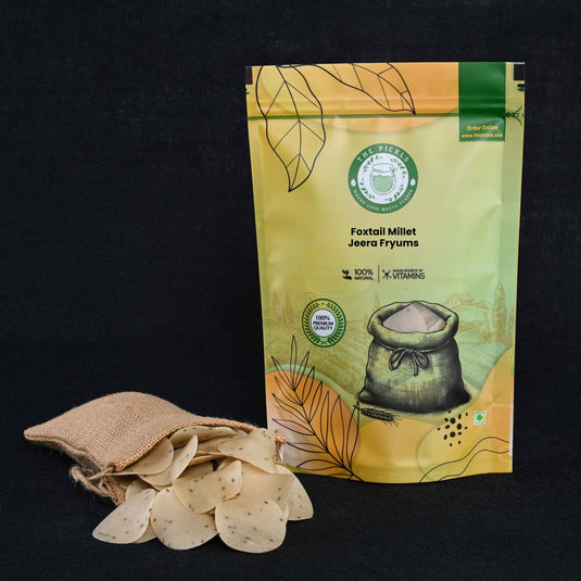 Foxtail Millet Jeera Fryums