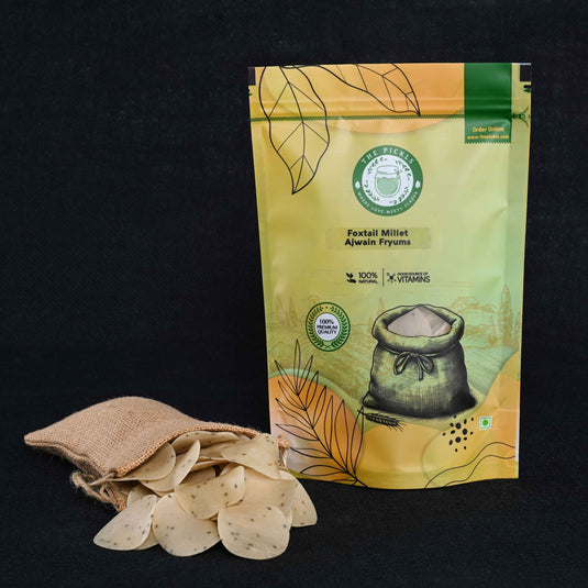 Foxtail Millet Ajwain Fryums