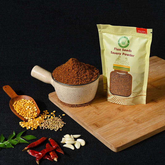 Flax Seeds Savory Powder (Avise Ginjalu Podi)